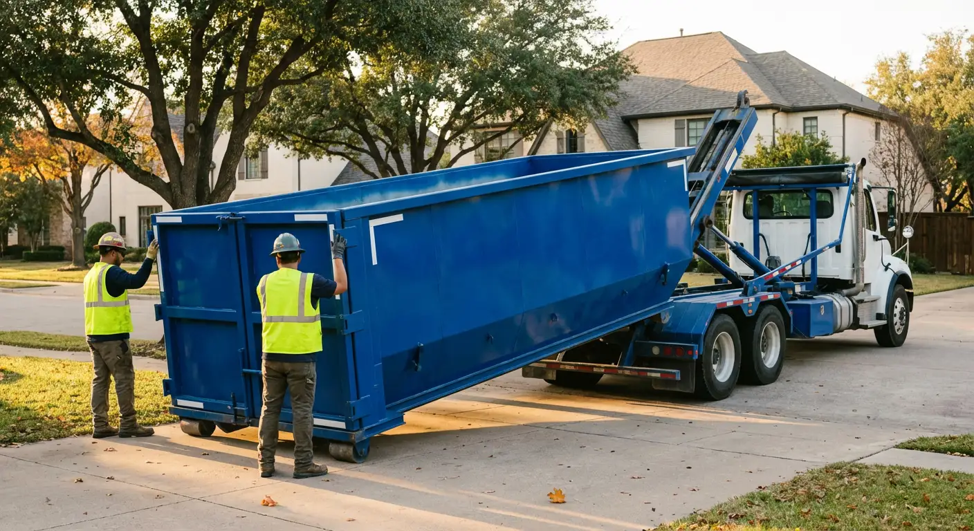 Roll-off dumpster rental service in Towson