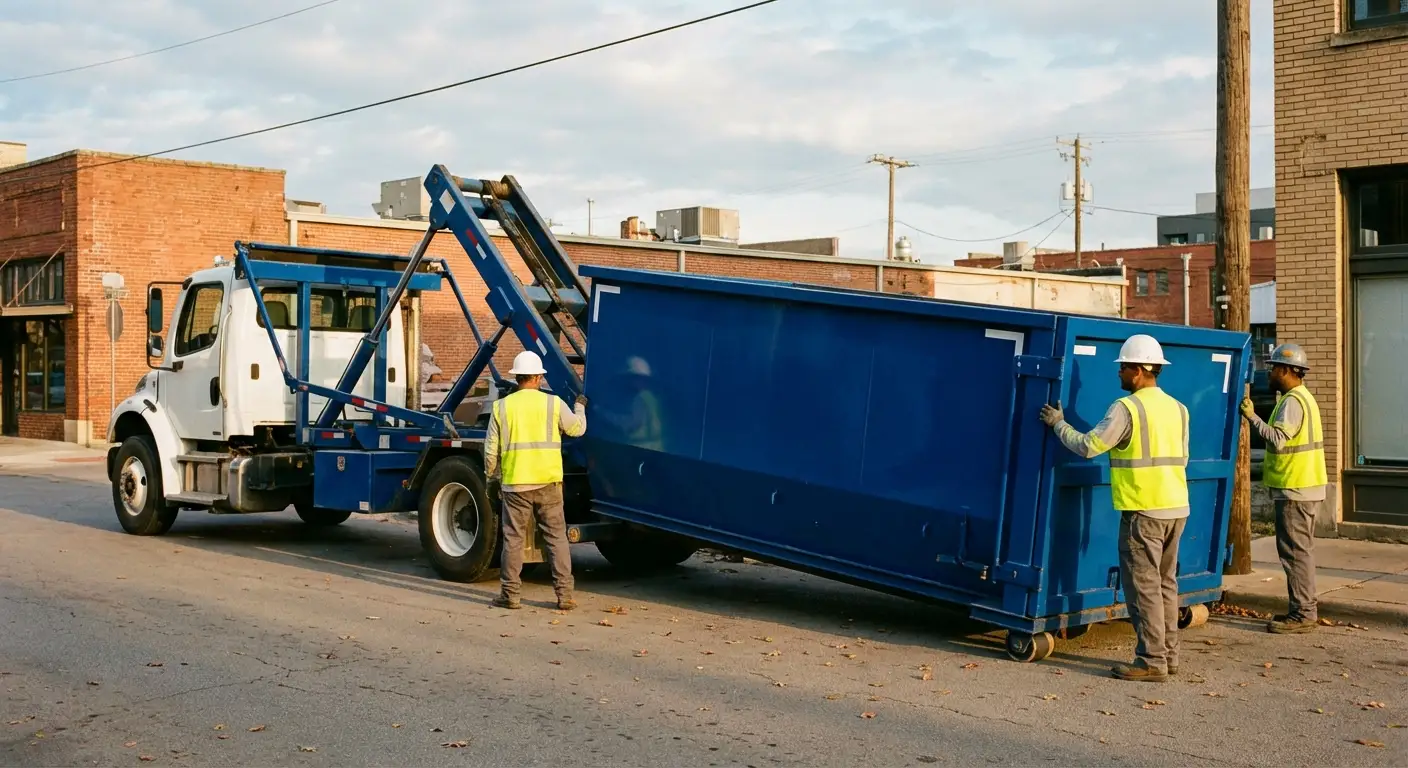 Dumpster rental service in Towson
